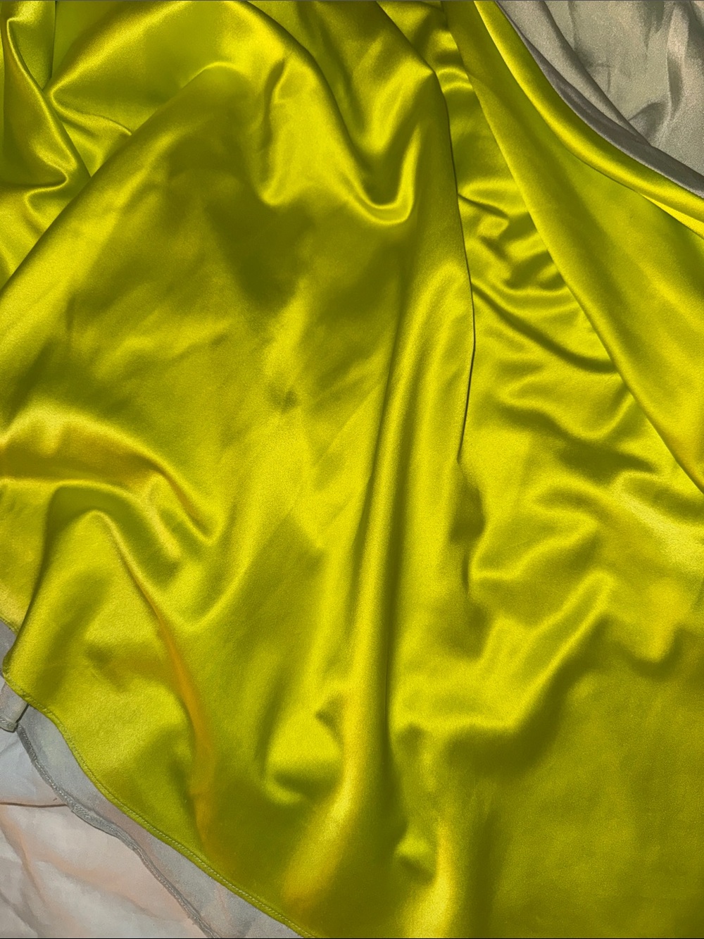 Silvia Tcherassi Chartreuse ‘Sherry’ Silk Gown - Picture 17 of 17